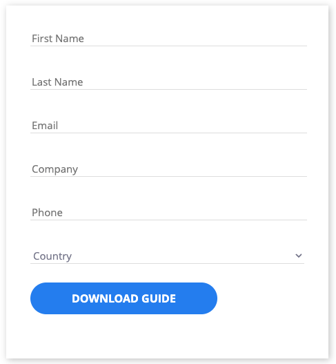 Example Styled Pardot Form