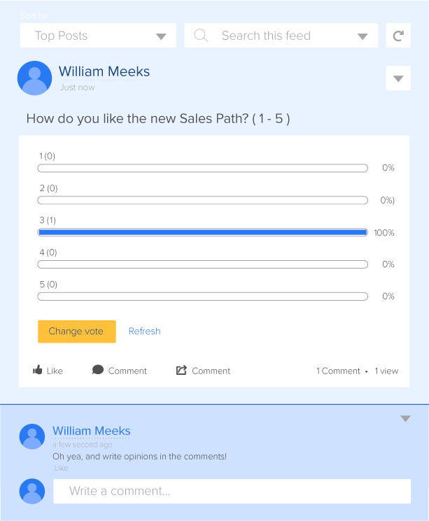 Survey example