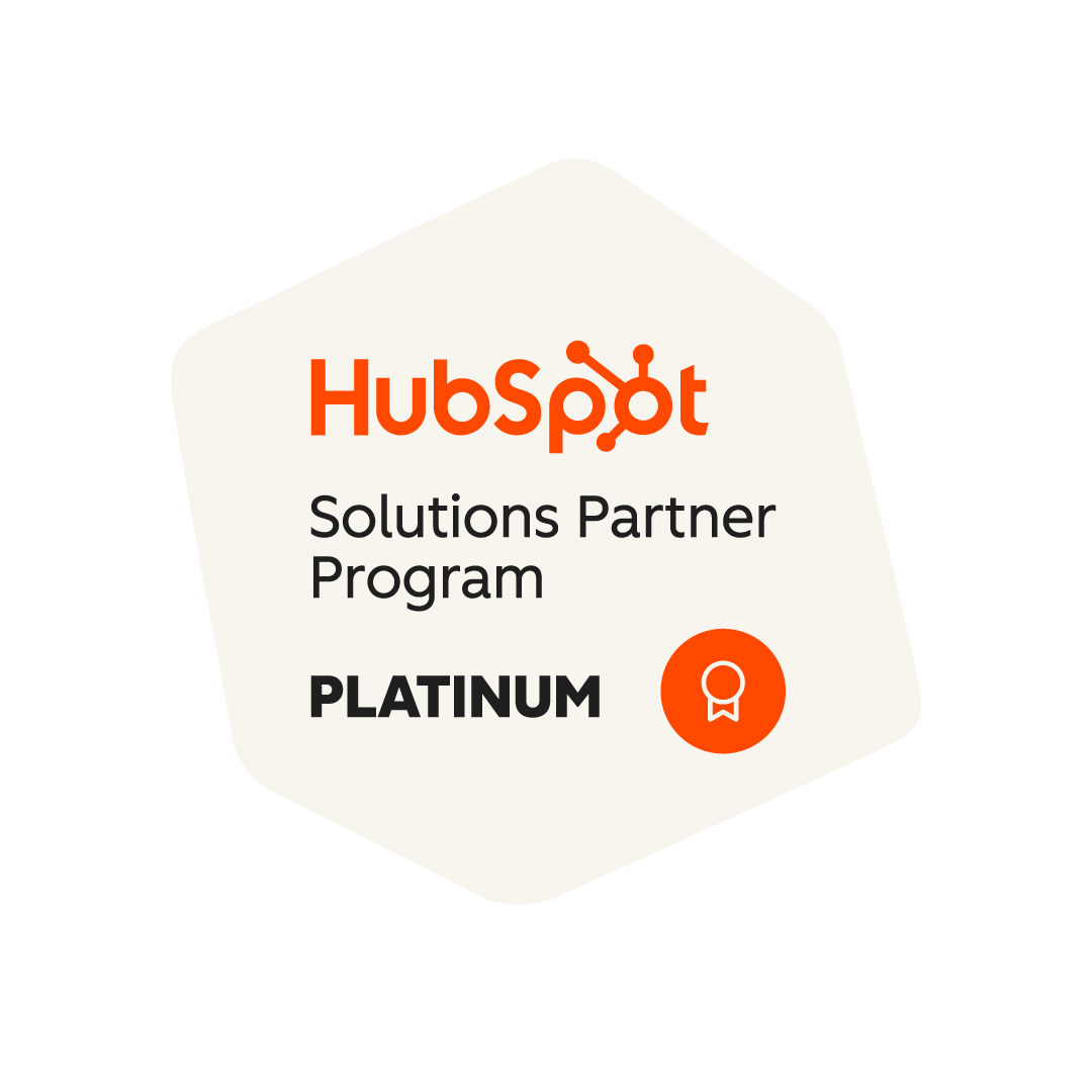 HubSpot Platinum badge