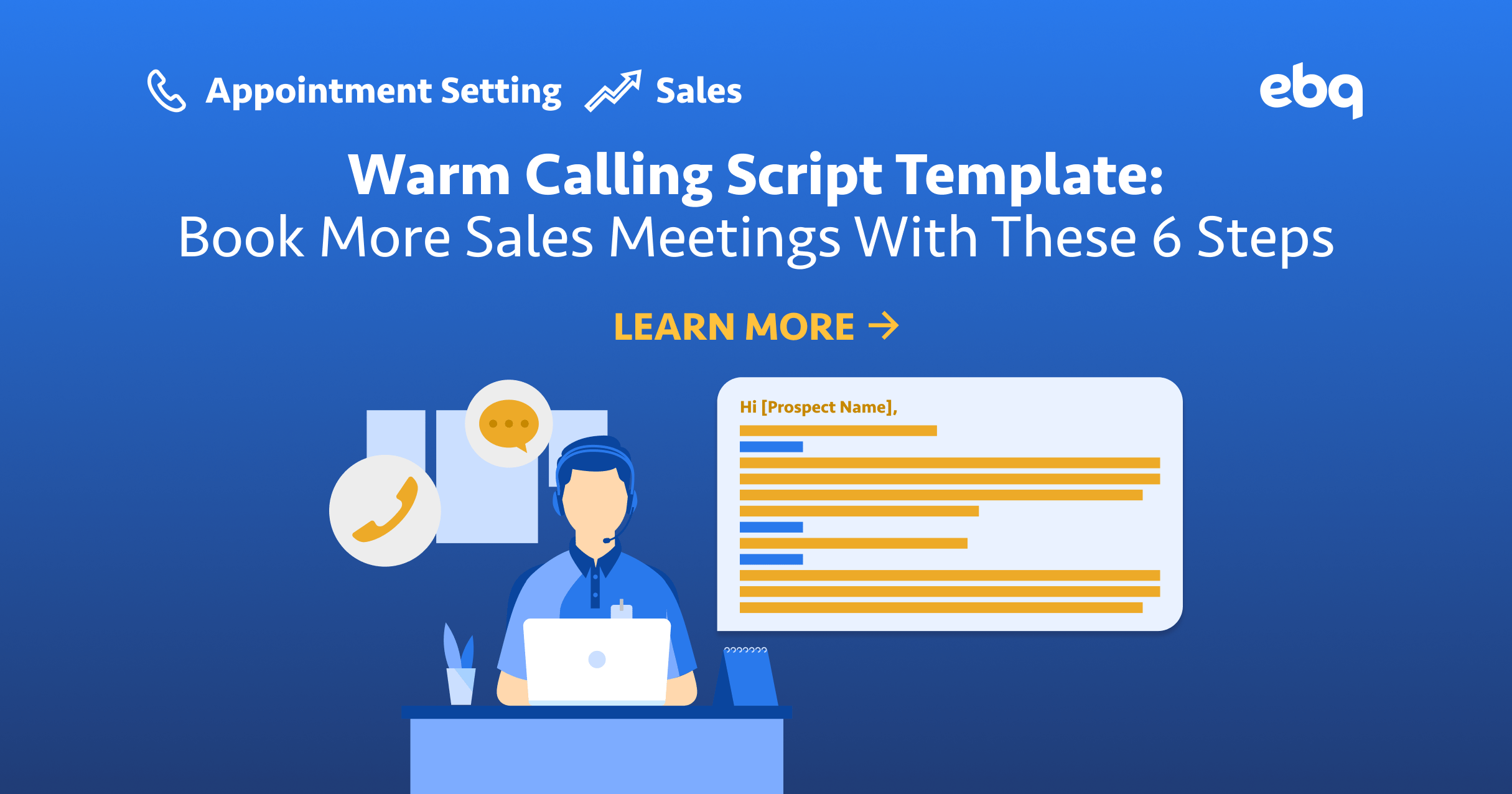 Warm Calling Scripts That Book More Sales Meetings | EBQ