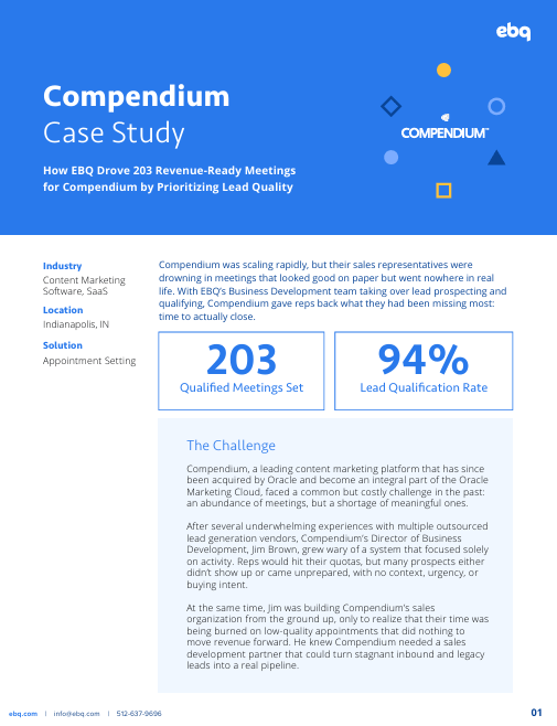 Compendium case study