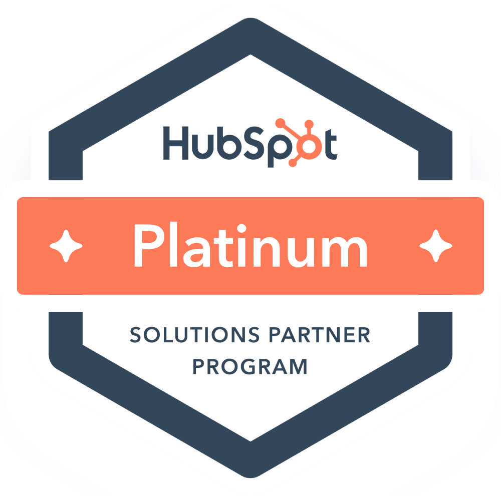 HubSpot Platinum badge