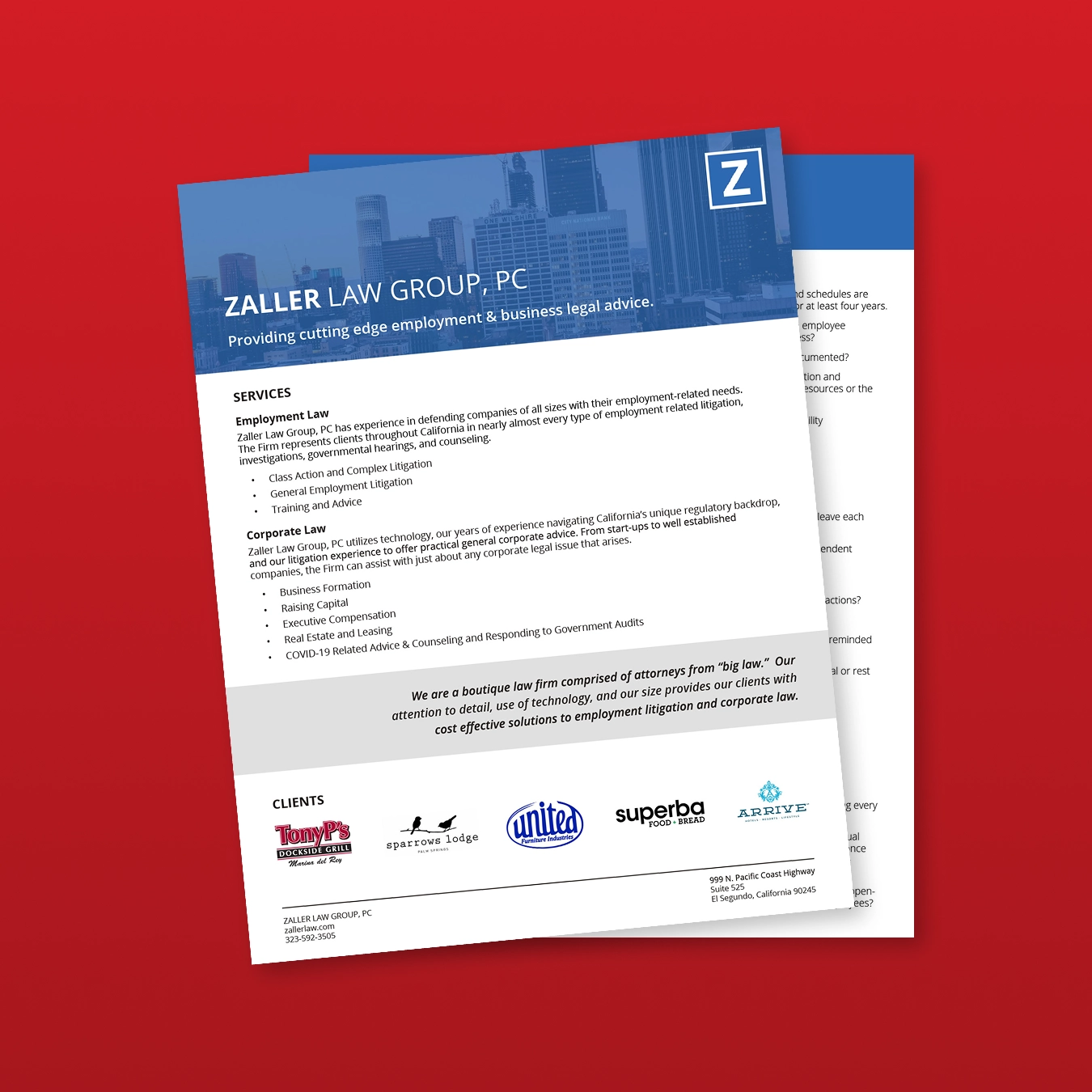 Zaller Group Collateral 1